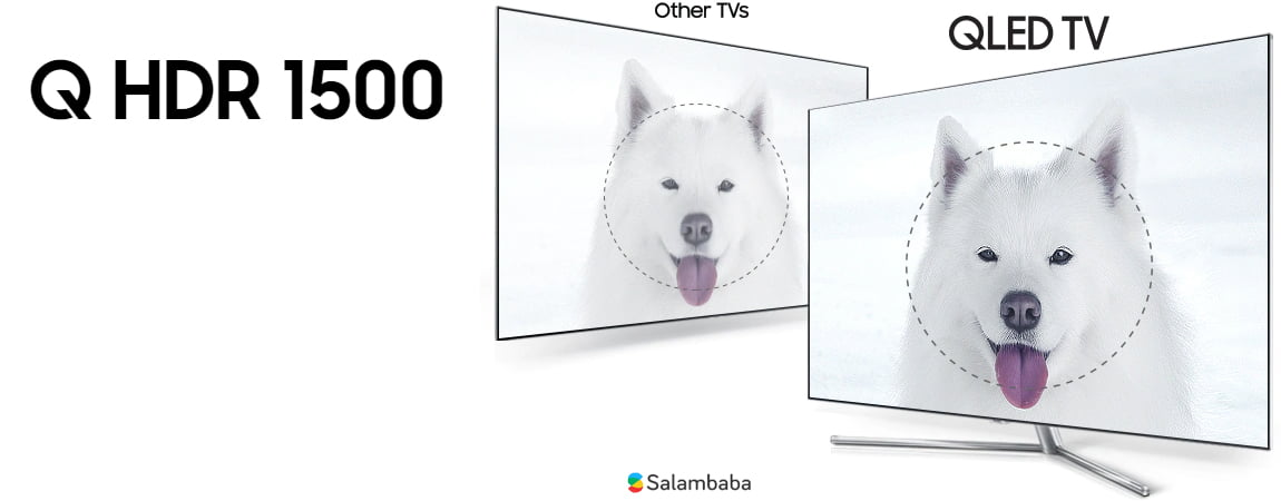 استاندارد HDR 1500 صفحه نمایش تلویزیون سامسونگ Q7F